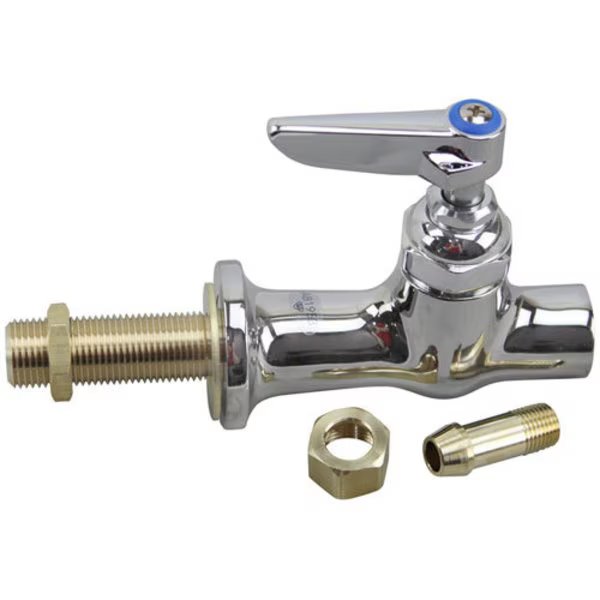 Base Faucet - Deck  Mount, T&S Brass, Mfr#: B-0305-LN